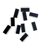 Hàng Rào Cái Đơn 2.54mm 1*8P Chân Thẳng